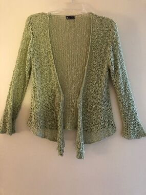 Popcorn knit shrug